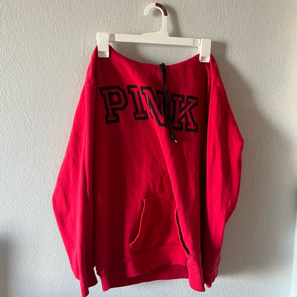 PINK Victoria's Secret Red Hoodie